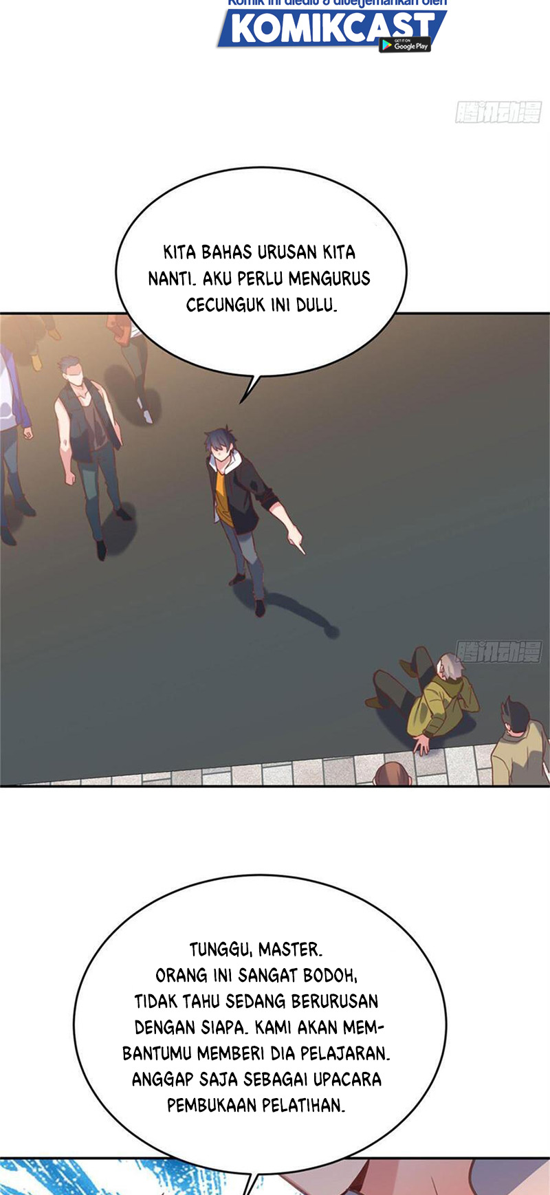 Carrying The Goddess Along Chapter 55 Gambar 19